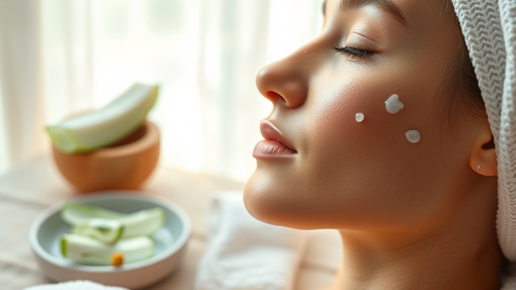 The Best Way to Calm Irritated Skin After Cleansing